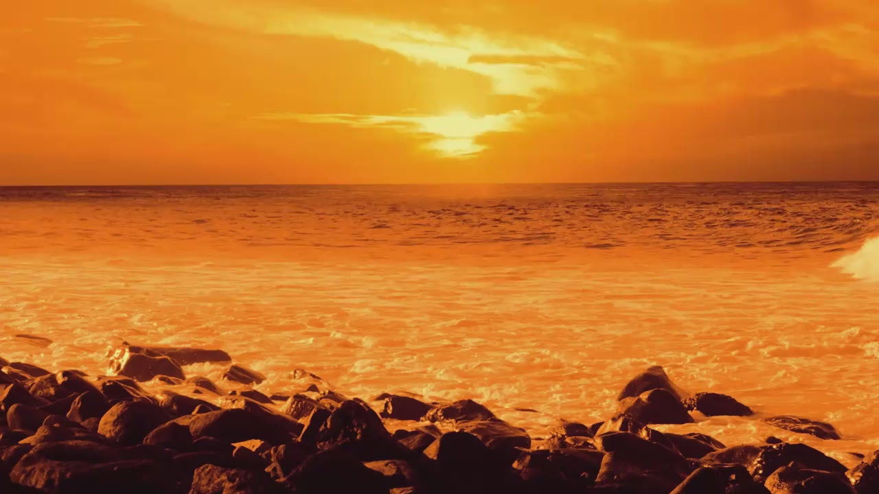 This instrumental takes you to a feeling of being as big as the ocean and purifying with the ocean waves.