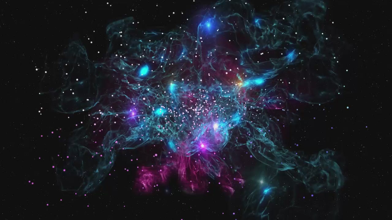 Instrumental mindful tie visualises the cosmos and the magical mysterious things to see. 